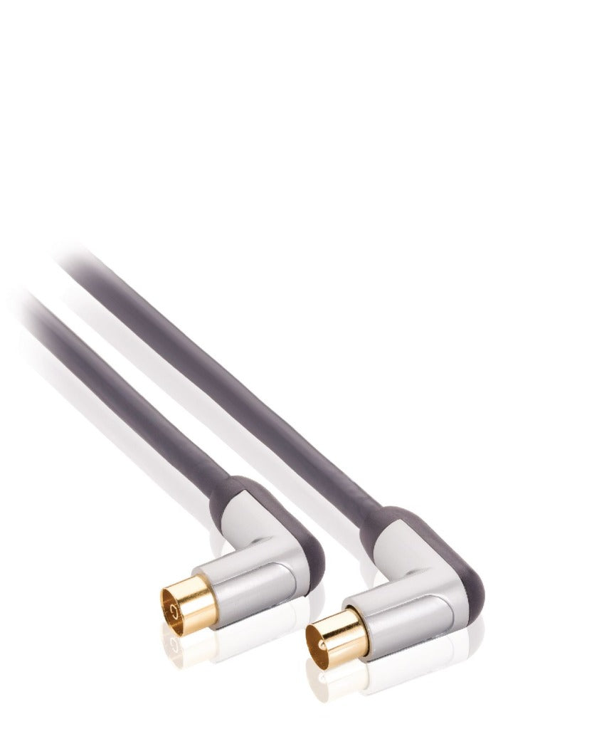 Profigold Profigold Prov8803 Coax Cable Male auf Frauen auf Aktien 3,00 m schwarz