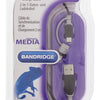 Bandridge Bandridge BBM39400B10 2-in-1-Daten und Ladungskabel USB Micro-B Männlich + LightningAdapter A männlich 1,00 m Schwarz