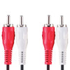 Bandridge Bandridge Val4202 Stereo -Audiokabel 2x RCA Männlich 2x RCA Männlich 2,00 m Schwarz