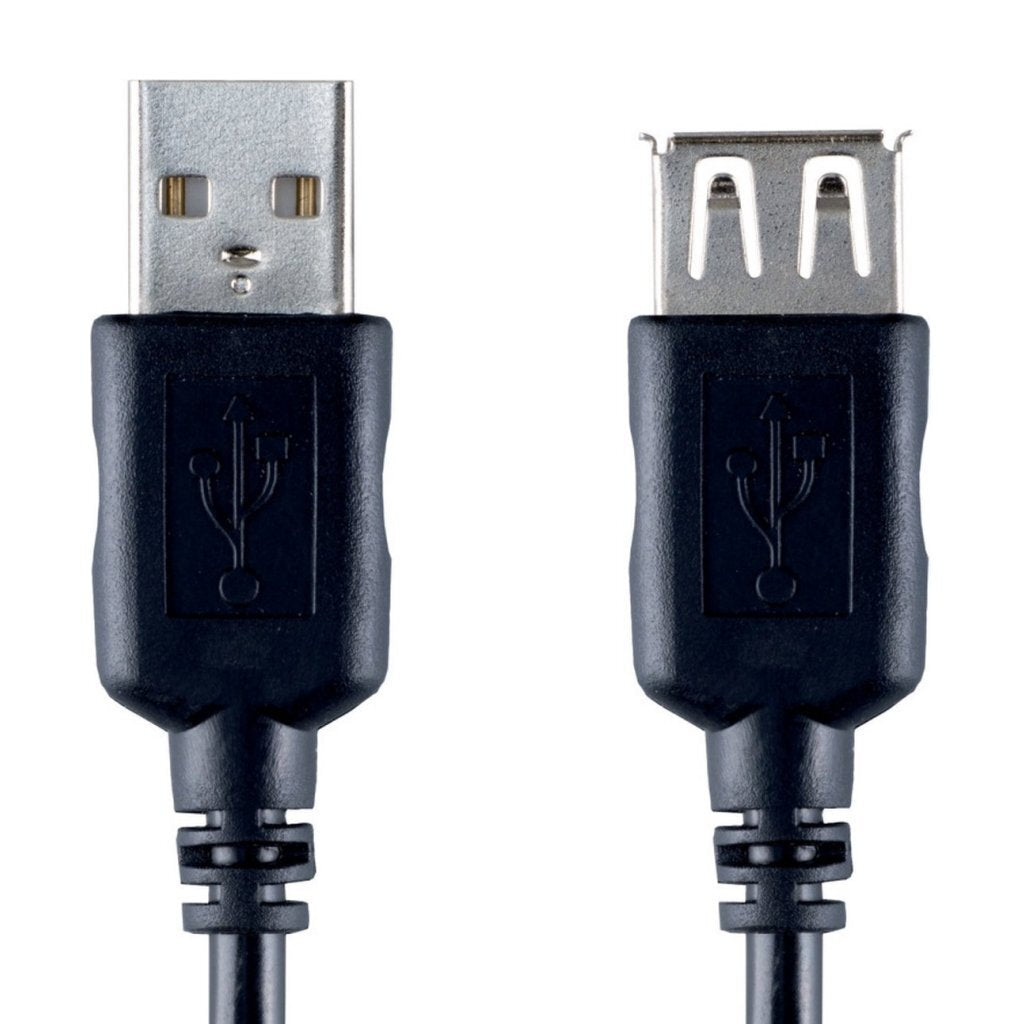 Bandridge Bandridge USB 2.0 A Mann zu USB 2.0 a weiblich 2 m schwarz