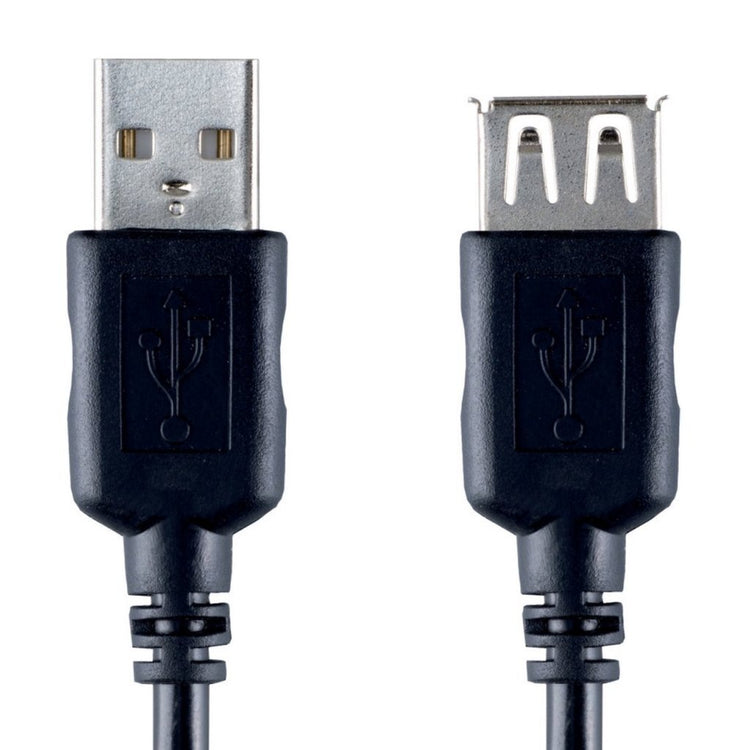 Bandridge Bandridge USB 2.0 A Mann zu USB 2.0 a weiblich 2 m schwarz