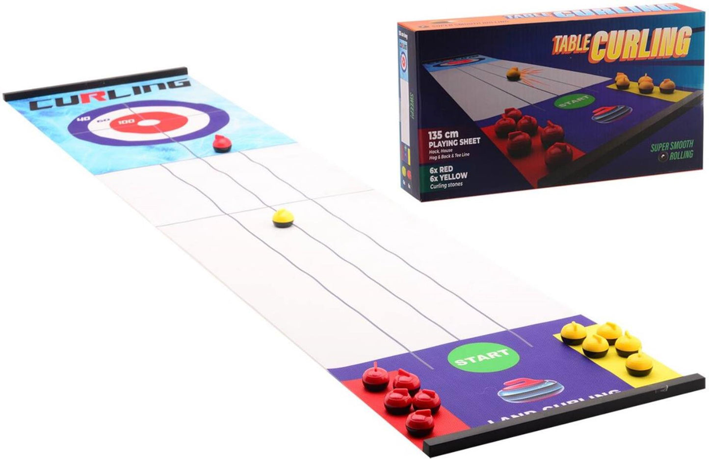 Johntoy Curling-Spiel für den Tisch