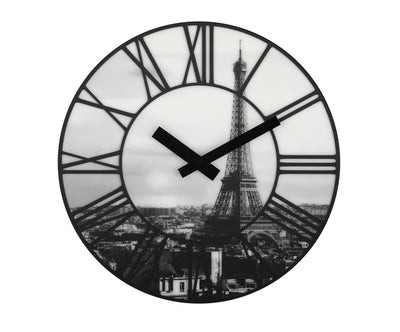 Nächste Zeit Nächstemime KLOK 3004 La Ville, Ø39 cm, Wand, weiß