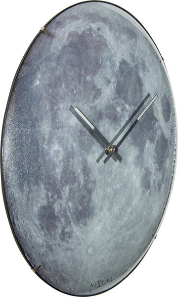 Nächste Zeit NEXTIME NE-3164 WALKTOCK-RIEB. 35 cm, Glühbirnenglas, "Blue Dome"