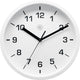 Nächste Zeit Weitere NX-7321WI Wanduhr NXT-Durchmesser 20 cm Kunststoff weiß, weißes Zifferblatt