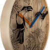 Nächste Zeit NEXTIME NE-3230 Wanduhr Tropica Ø40 Holz