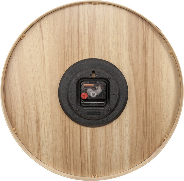 Nächste Zeit NEXTIME NE-3230 Wanduhr Tropica Ø40 Holz