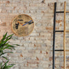Nächste Zeit NEXTIME NE-3230 Wanduhr Tropica Ø40 Holz