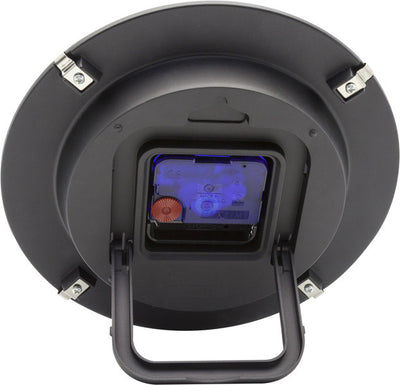 NÄCHSTEMETE NEXTIME NESTIME NE-3506WI Wanduhr Stripe Ø20 Glasweiß