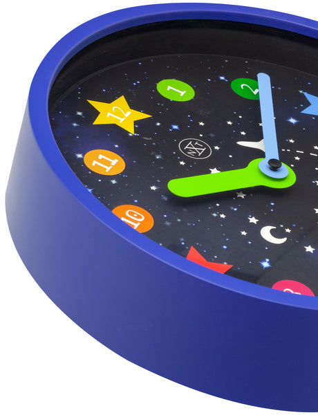 Nächste Zeit Weitere NX-7356 Wanduhr NXT Apollo Dia 30cm Kunststoff Blau
