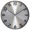 Nächste Zeit NEXTIME NE -3289GS Metallwanduhr 40 cm -Quiet Uhr Metallreflexion
