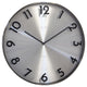 Nächste Zeit NEXTIME NE -3289GS Metallwanduhr 40 cm -Quiet Uhr Metallreflexion