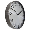 Nächste Zeit NEXTIME NE -3289GS Metallwanduhr 40 cm -Quiet Uhr Metallreflexion