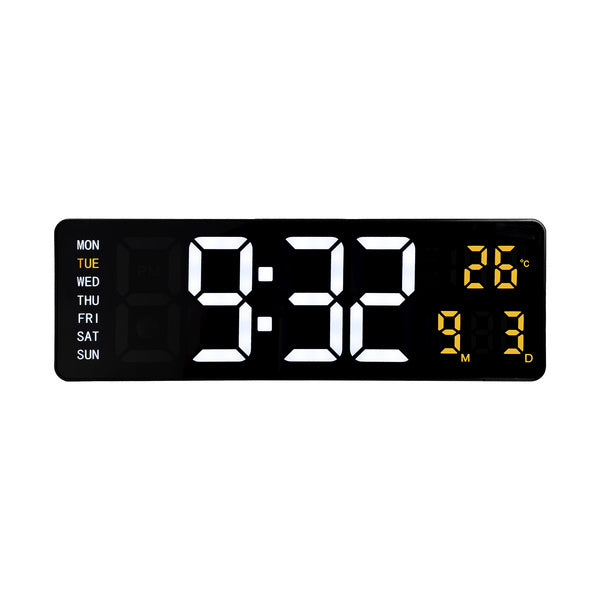 Nextime ne-3322 Super-Digital-Wanduhr 38,8 x 12,9 cm