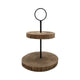 Hbx Natural Living Etagere Holz 2-lagig H38T33cm