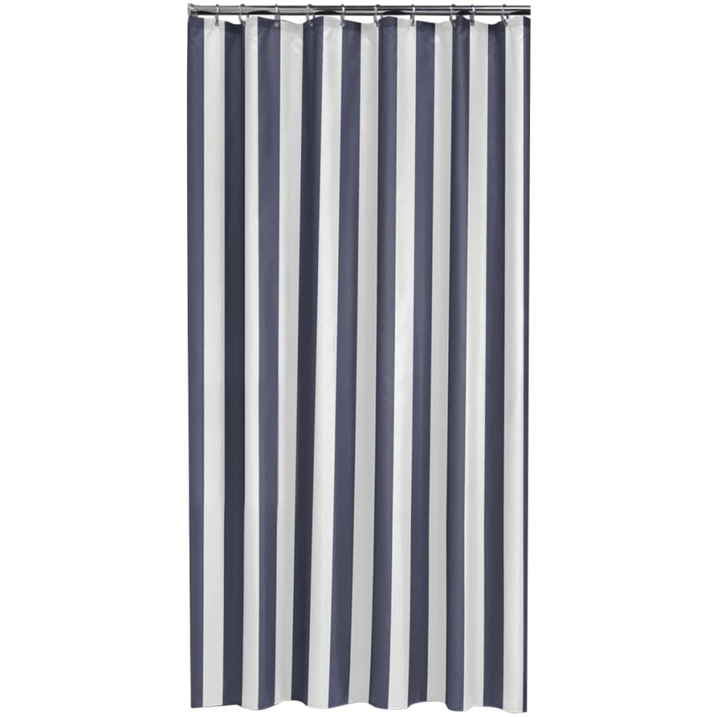 Dichtungsfäle Dichtungsfell Duschvorhang Linje 180 cm Blau 233011324