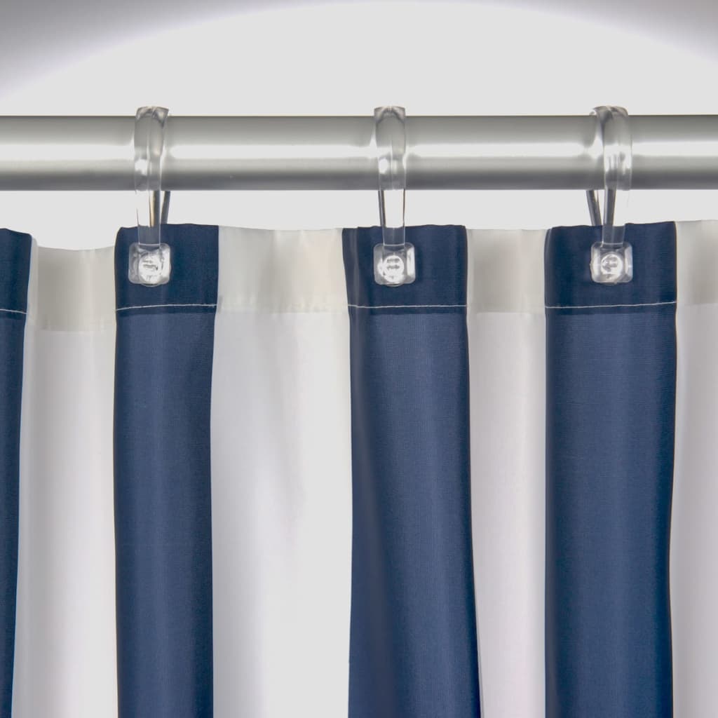 Dichtungsfäle Dichtungsfell Duschvorhang Linje 180 cm Blau 233011324