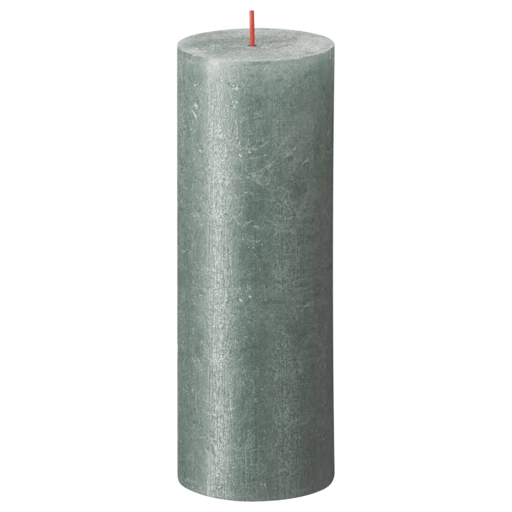 Bolsius Bolsius Stollen Schimmer 4 St. Rostiek 190x68 mm Oxidblau