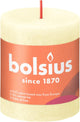Bolsius Bolsius Stub Kerze rustikaler Buttergelb 8 cm 7 cm