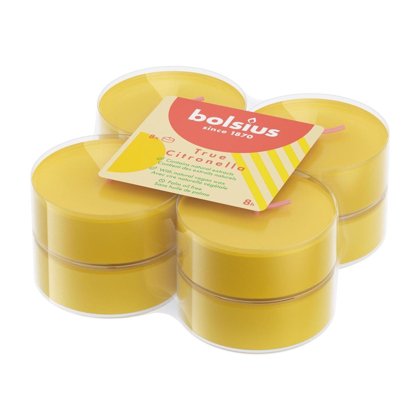 Bolsius True Citronella Maxi-Teelichter