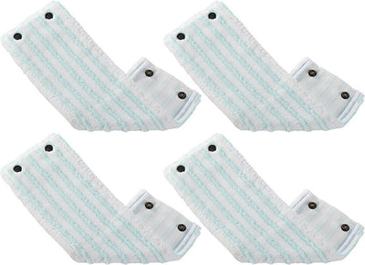 Leifheit Clean Twist M Combi Clean M Bodenwischer Ersatztuch mit Druckknöpfen Micro Duo33 cm 4er Set