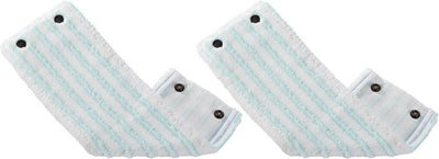 Leifheit Clean Twist XL Combi Clean XL Bodenwischer Ersatztuch mit Druckknöpfen Micro Duo 42 cm 2er Set