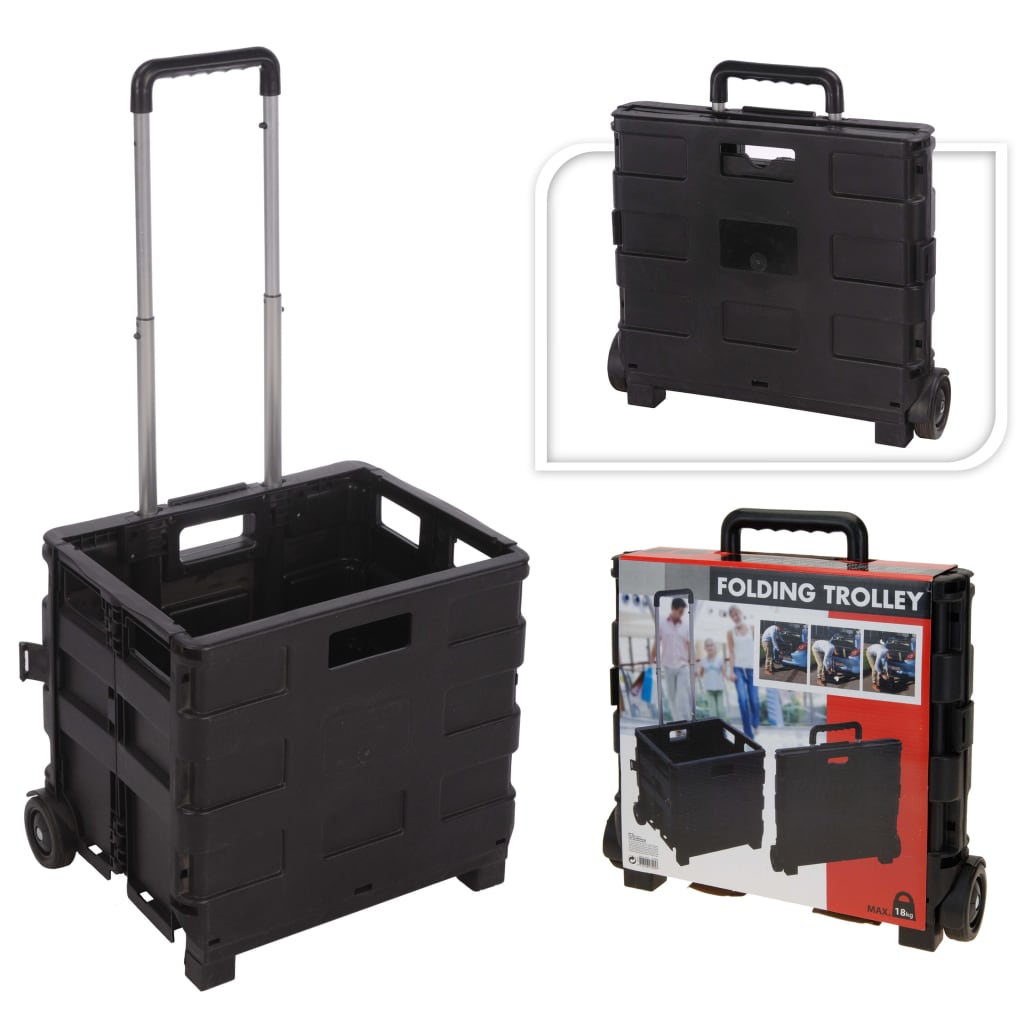 HS -Kollektion Hs Sammlung Trolley mit Faltkiste von PP Aluminium