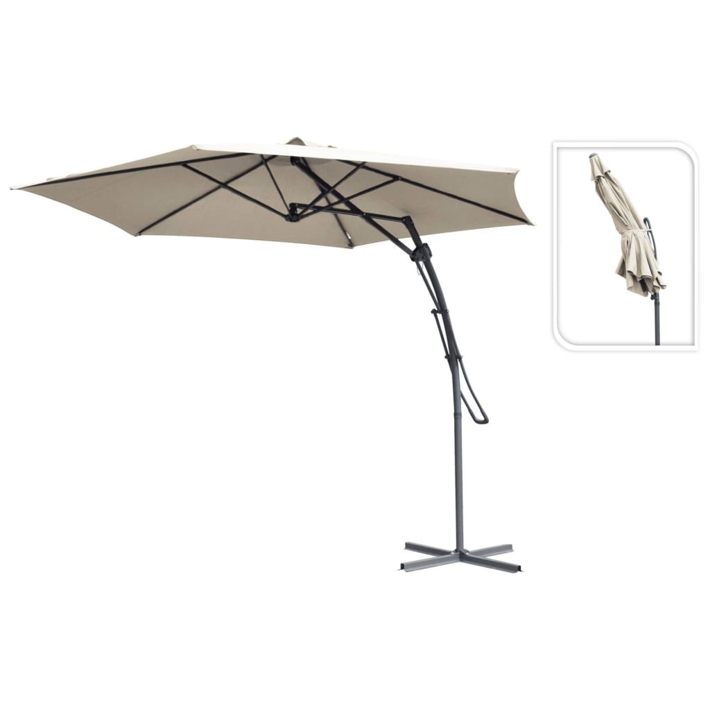 Progarden Progarden schwimmend Parasol 300 cm Taupe