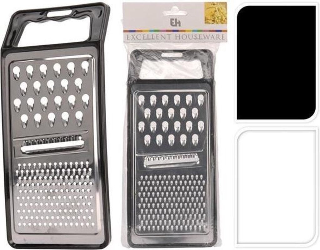 Ausgezeichnete Houseware Edelstahl Küche Raspe Handrasp Black 24 cm Zitronenschale Reisung von Edelstahl