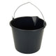 Eimer 12 Liter schwarz