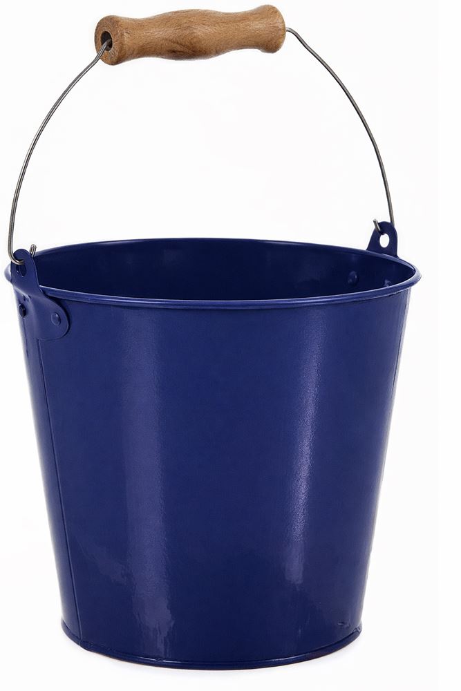 Eimer blau 15 x 14 cm. 3+