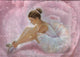 Glitzer Schmuckkästchen mit Musik. Ballerina