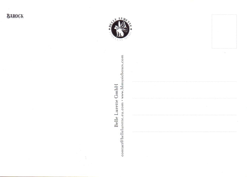 Bildpostkarte cd04: Barock 6tlg