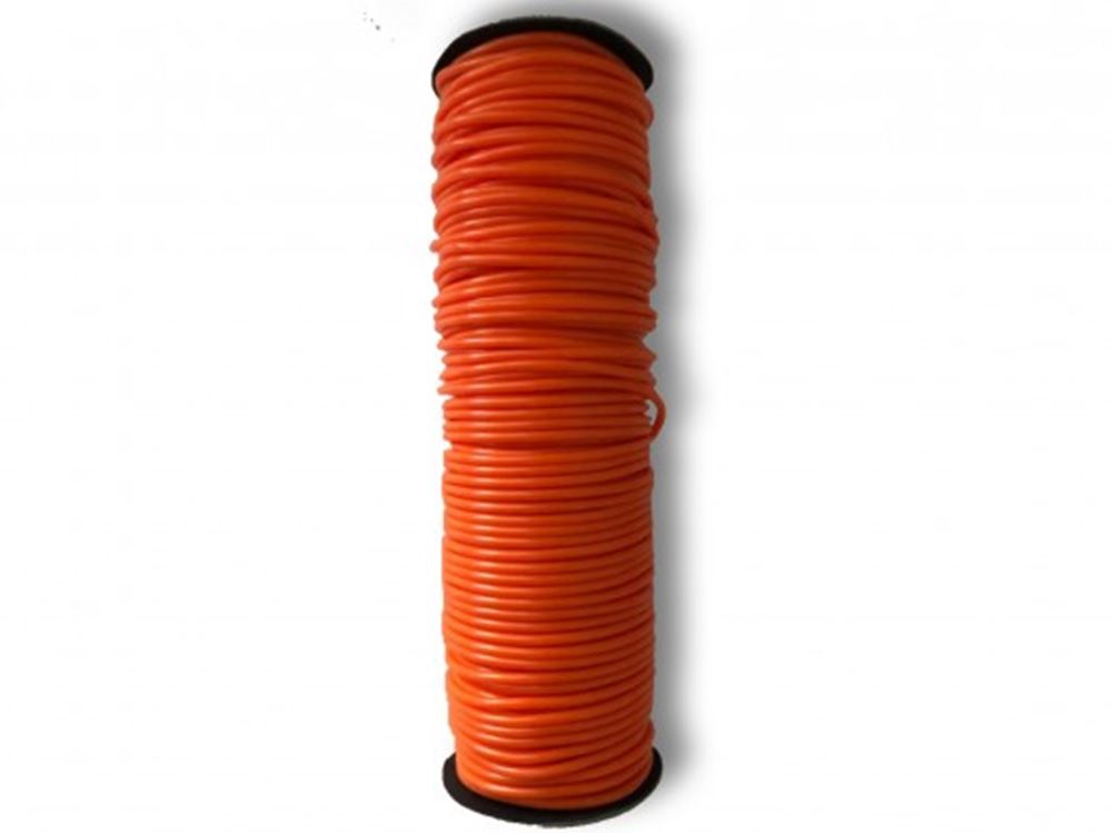 Rolle Springseil 4 mm, orange. 100 Meter