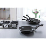 Bk Bk Easy Basic Ceramic Fritting Pan 30 cm Schwarz - afbeelding 3