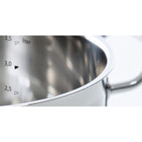 BK Precision Pan Set 4-teilig Edelstahlglas Silber - afbeelding 2