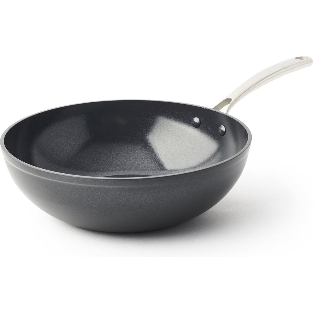 BK Superior Ceramic Wokpan 30 cm Schwarz