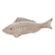 Countryfield Fisch weiß gewaschen L23B7,5H3,4cm