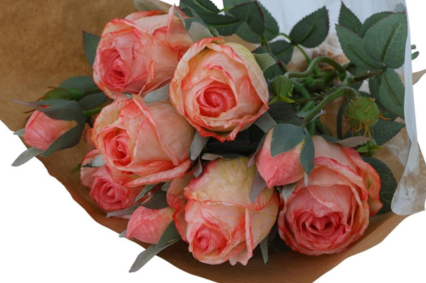 Countryfield künstlicher Blumenstrauß rosa rosa h44cm