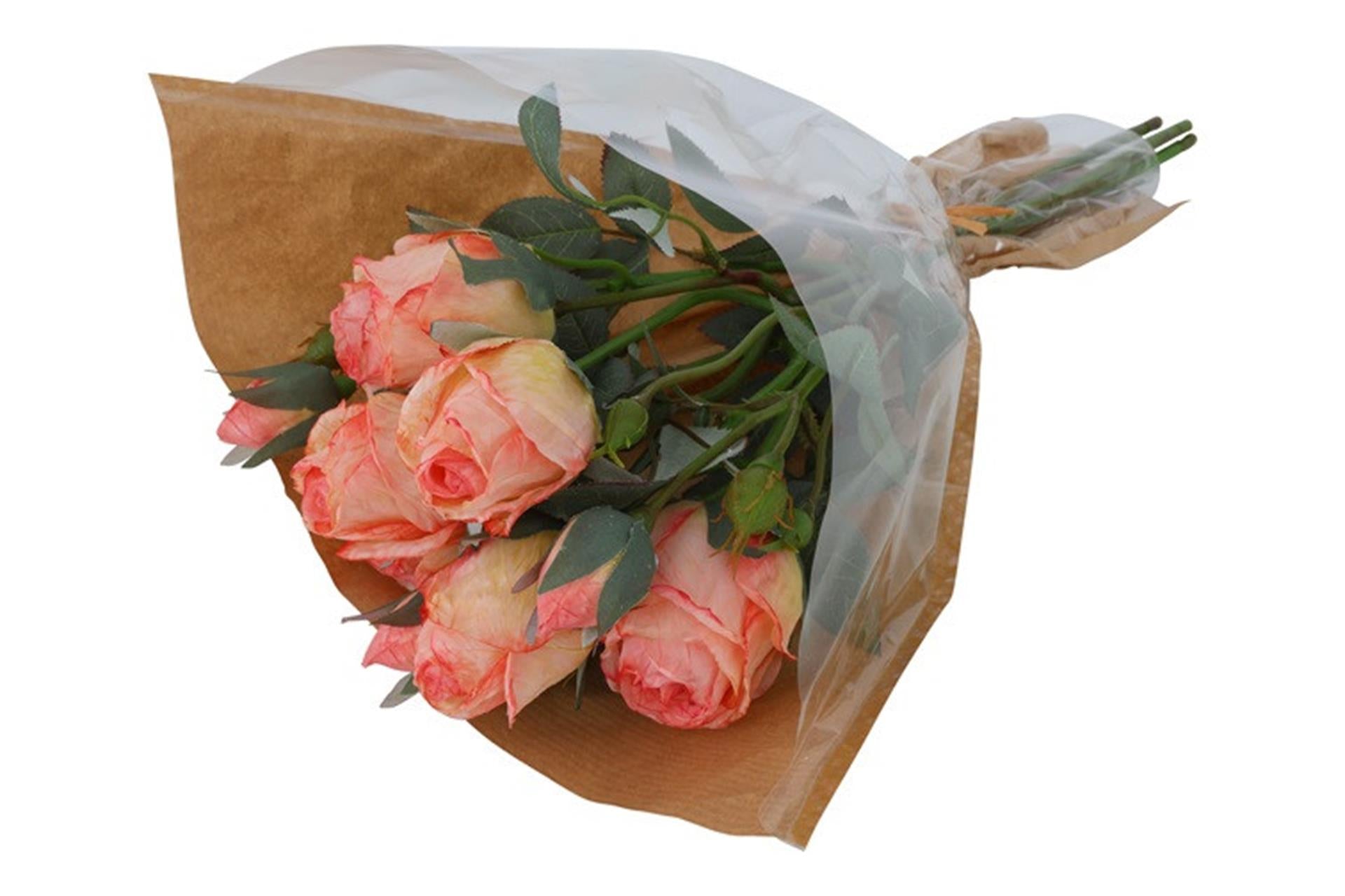 Countryfield künstlicher Blumenstrauß rosa rosa h44cm