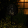 Countryfield Solar-Tischlampe schwarz h30cm