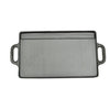 Vidaxl Grillplatte doppelte 50 x 23 cm Gusseisen