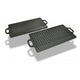 Vidaxl Grillplatte Gusseisen doppelt 38x23 cm 2 Sts