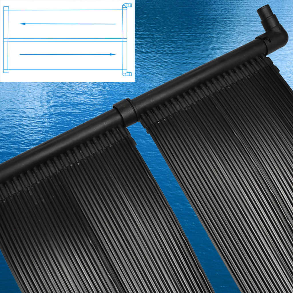 Vidaxl Solar Heizung für Schwimmbad 80x620 cm