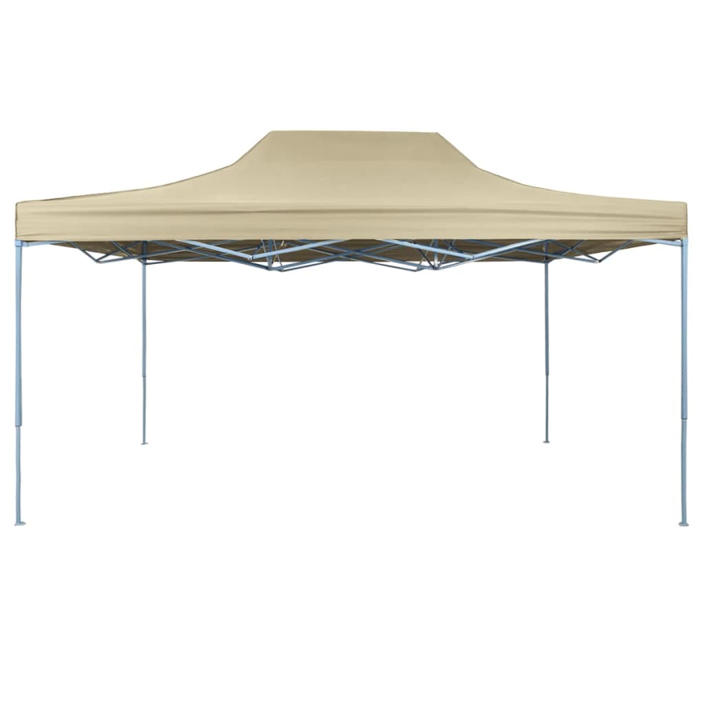 Vidaxl Faltzelt Popup 3x4,5 M Creme Weiß