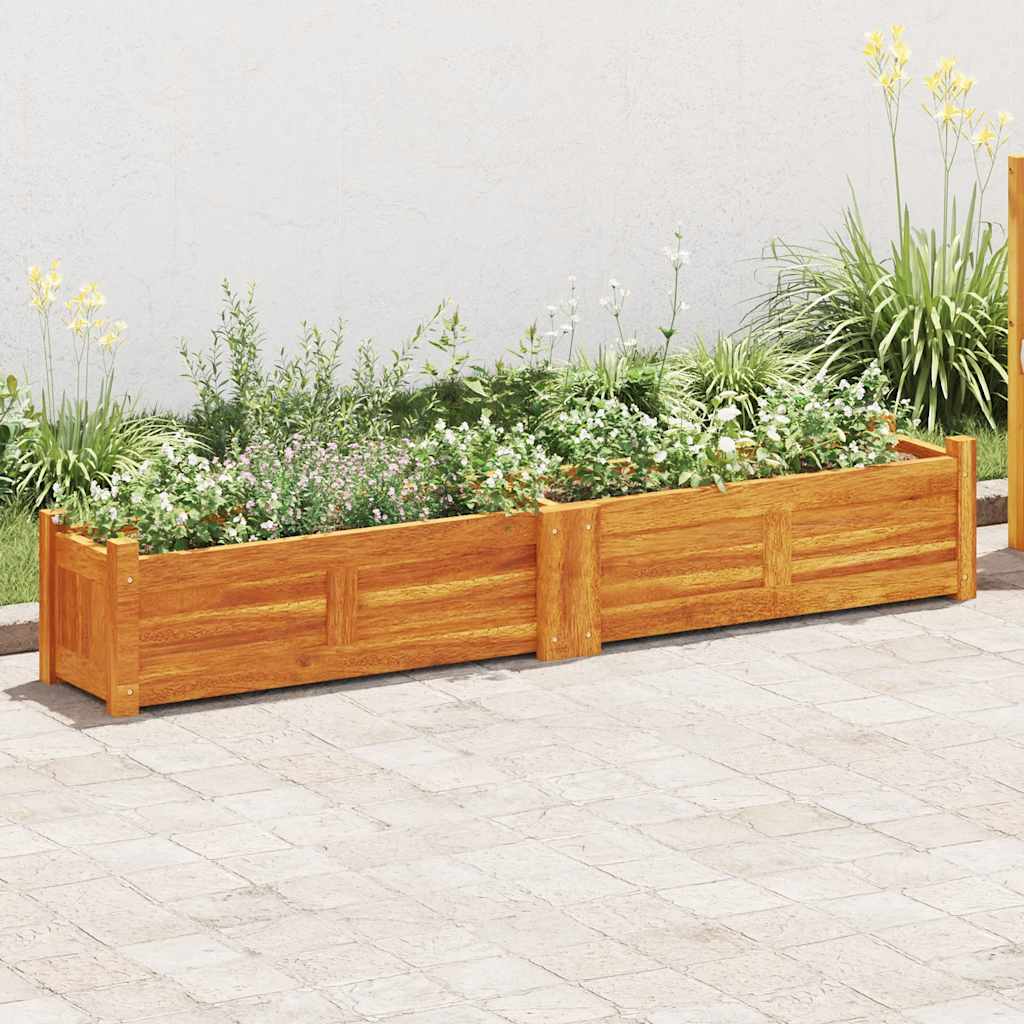 VIDAXL -Pflanzer erhöhte 150 x 30 x 25 cm Acaciahout