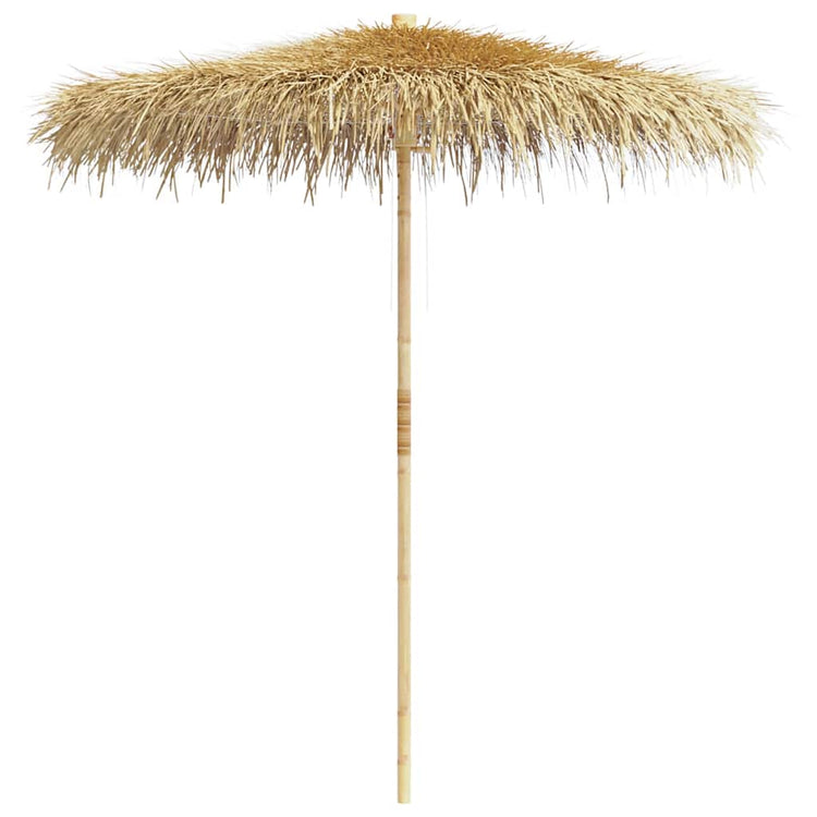 Vidaxl Parasol aus Bambus mit Dach aus Bananenblättern 210 cm