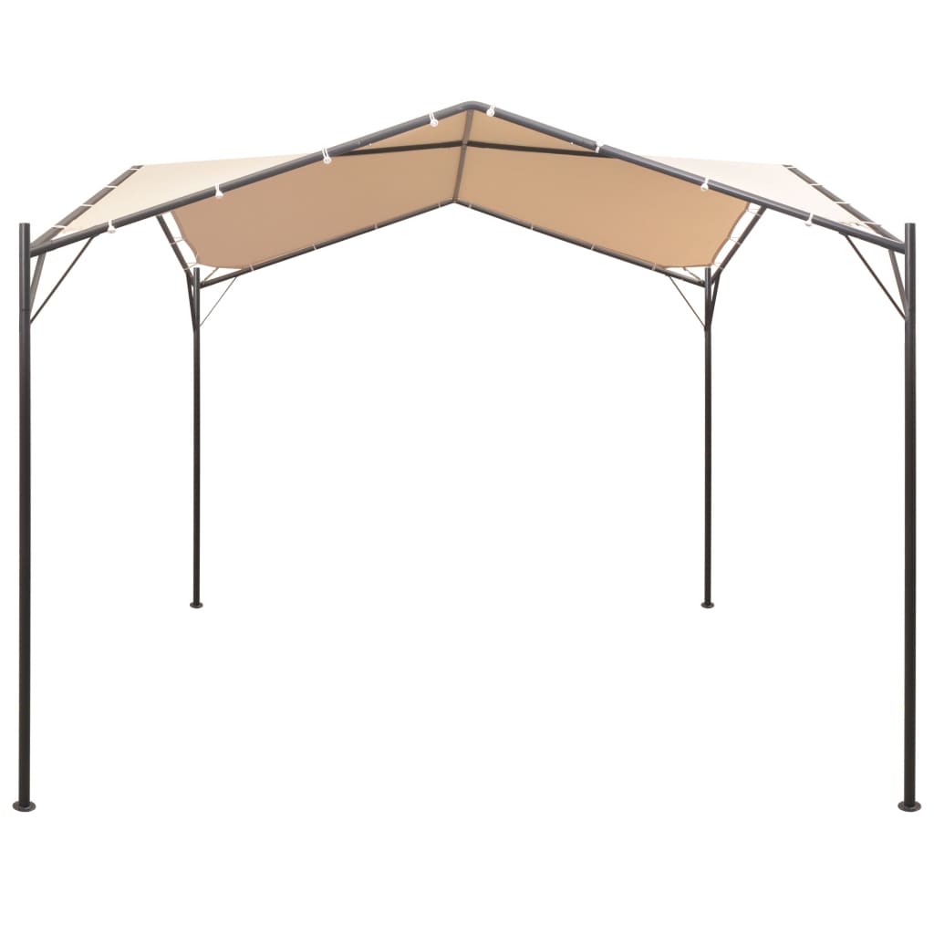 Vidaxl Arbor 4x4 m Stahl Beige