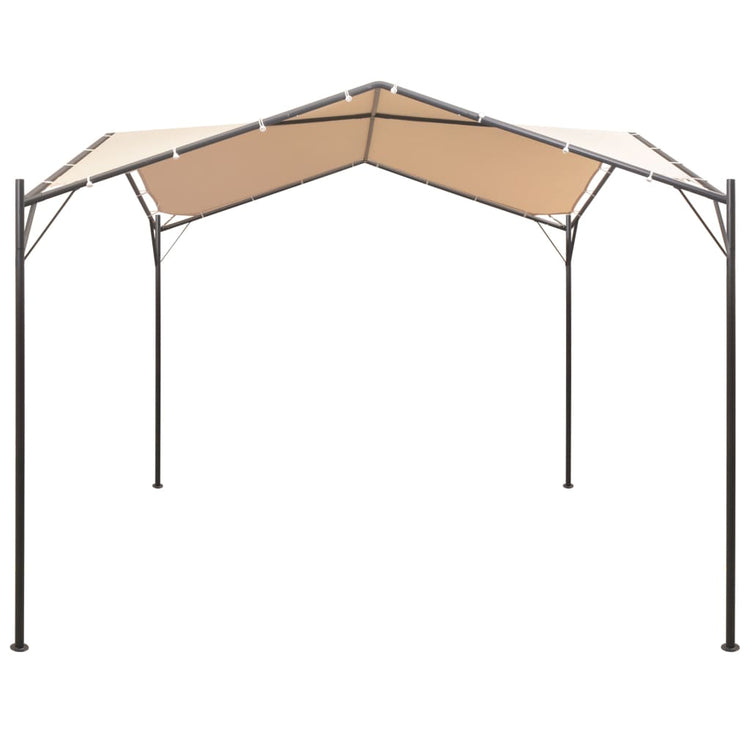 Vidaxl Arbor 4x4 m Stahl Beige