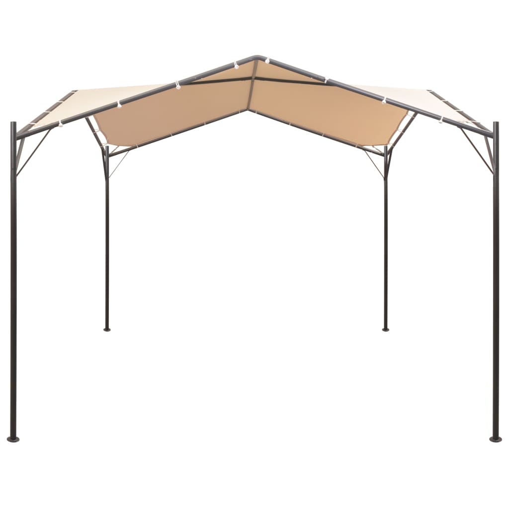 Vidaxl Arbor 3x3 m Stahl Beige